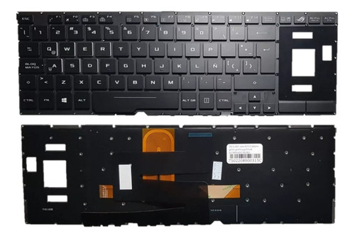 Teclado Compatible Con Asus Rog Gx501 Gx501gi Gx501gi-xs74