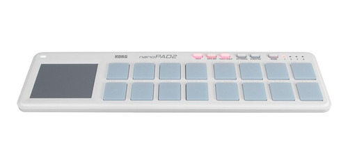 Controlador Midi Korg Blanco Serie Nano