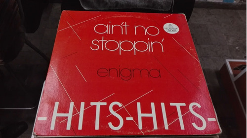 Lp Enigma Ain't No Stoppin Remix En Acetato,long Play