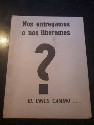 Folleto Propaganda Ucr Unión Cívica Radical Intransigente