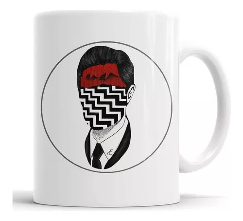 Taza De Twin Peaks - Agente Dale Cooper - Cerámica Importada