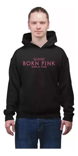 Buzo Canguro Kpop Black Pink Born Pink Tour