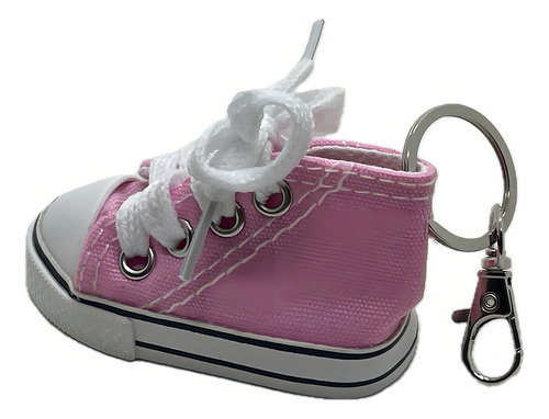 Chaveiro Pink Rosinha + Gancho Tênnis All Star Rosa Converse Cor Verde