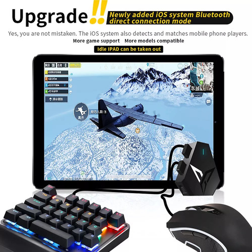 Hyt. Versão Global: Conversor De Teclado E Mouse Fdg