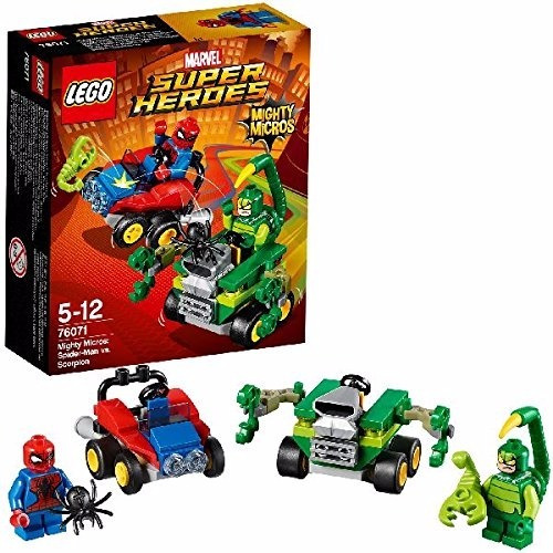 Lego Super Heroes 76071 Spiderman Vs Scorpion Educando