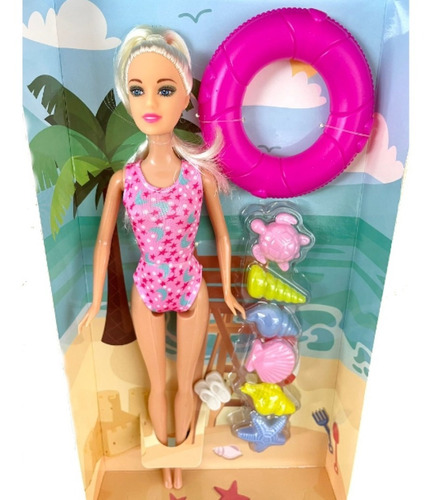 Muñeca Tiny Fantasy Verano Con Accesorios