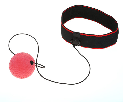 Pelota De Boxeo Para Reflejos Con Banda Elástica Para La