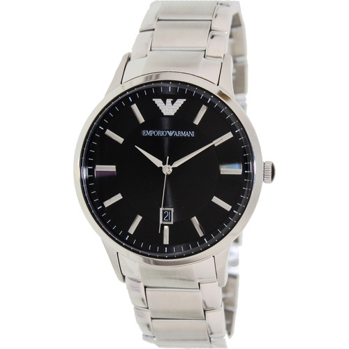 Emporio Armani Sportivo Ar2457 Plata Acero Inoxidable