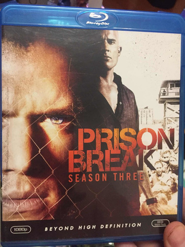 Blu Ray Prison Break Season Three