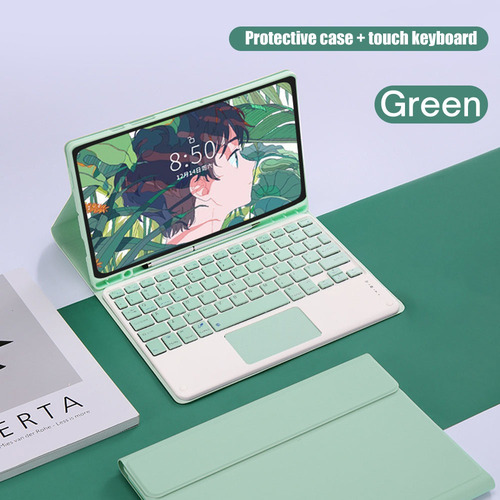 A Funda Con Teclado Táctil Para Galaxy Tab S9 Ñ