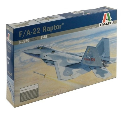 F/a-22 Raptor By Italeri # 850 1/48