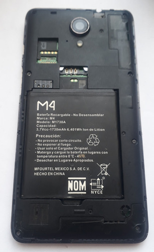 M4 Ss1060 No Detecta Sim Para Piezas (Usado)