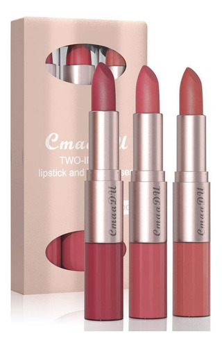 Cmaadu 3 En Lápiz Labial Y Lápiz Labial