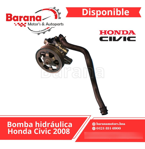 Bomba Hidraulica Honda Civic 2008
