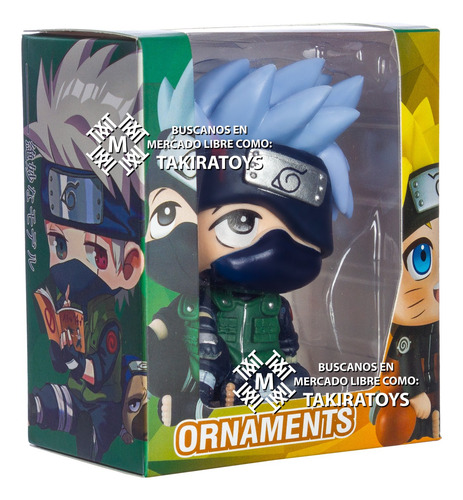 Figura Naruto Kakashi Sakura Sasuke Juguetes Colección.