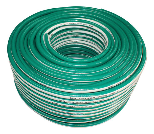 Mangueira Super Jardim 1/2 300psi/lbs Antitorção Verde 100m