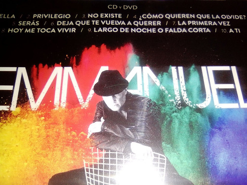 Emmanuel Cd & Dvd Sesiones Inéditas Capitol Studios 2015 Umm