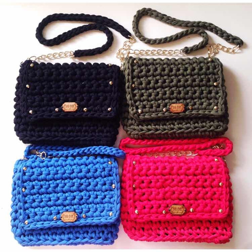 Cartera Tejida Para Damas Bandoleros Bolsos Damas