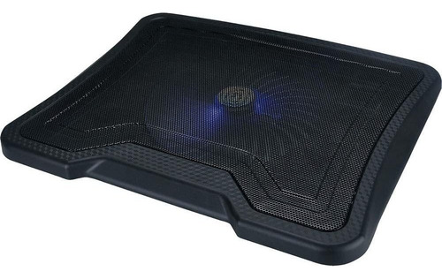 Base Fan Cooler Argomtech Portatil Para Laptop Led Azul 