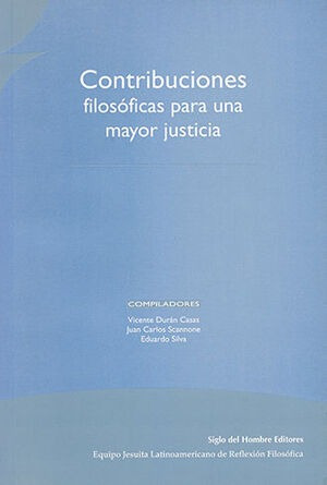 Libro Contribuciones Filosóficas Para Una Mayor Justicia