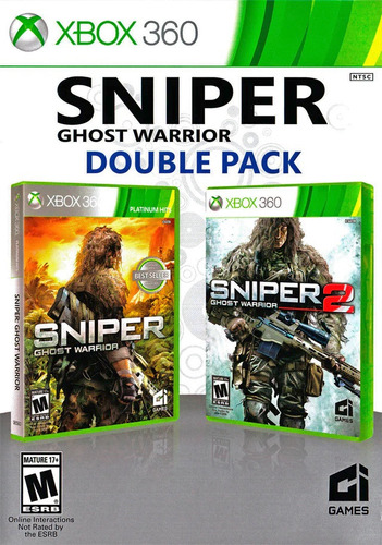 Imagen 1 de 2 de Xbox 360 - Sniper: Ghost Warrior 1 & 2 Double Pack - Físico 