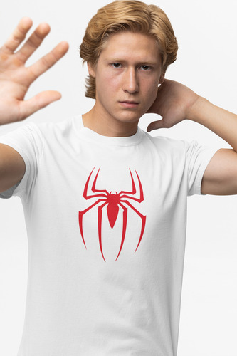 Playera El Hombre Araña De Spiderman Logo