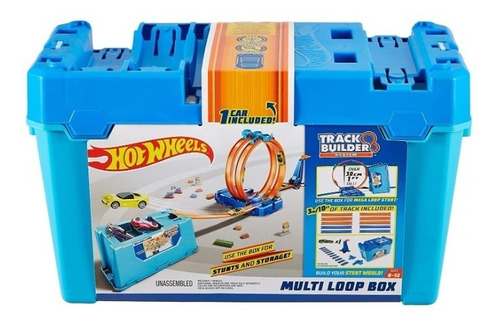 Pista Hot Wheels Caja Multibucle Track Builder Hotwheels