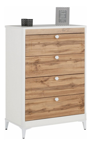Imagen 3 de 7 de Comoda O Cajonero En Madera Lacada Ref: Kjell