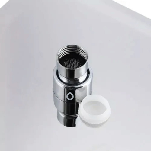 Imagen 4 de 6 de Regadera Ducha 20 Cms Quadra Lujo Metalica