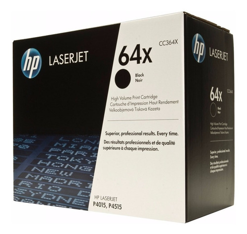 Recarga Toner Hp  64x O 64a  Laser Alta Capacidad