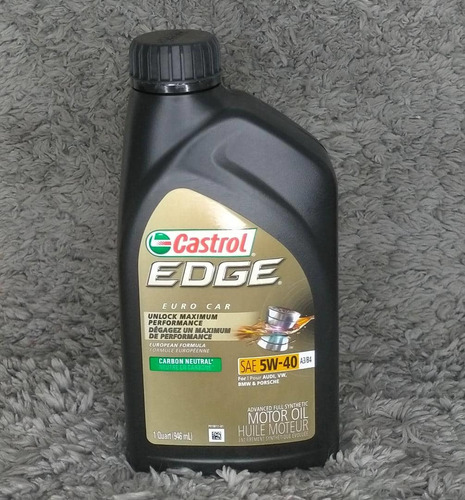 Aceite Castrol Edge Full Sintético Sae 5w-40