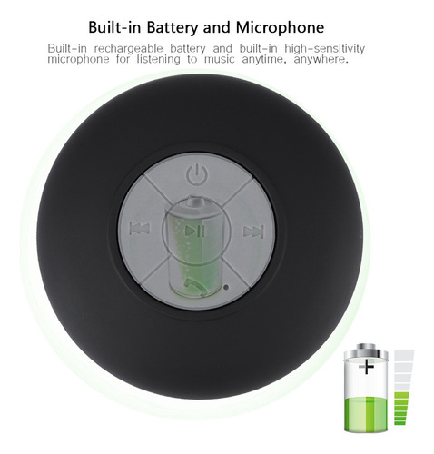 Para Mini Música Bluetooth Inalámbrica Impermeable Portátil