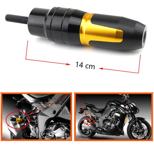 Deslizador De Escape Frame Crash Para Bajaj Pulsar 200rs 202