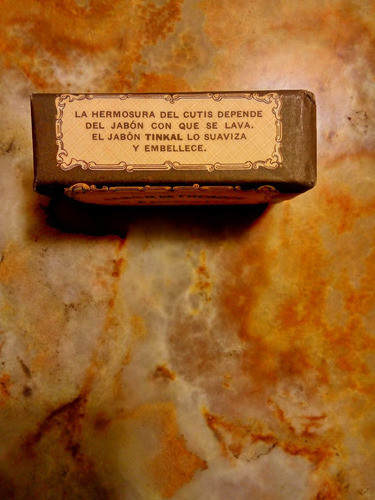 Jabon Antiguo Tinkal Sin Uso