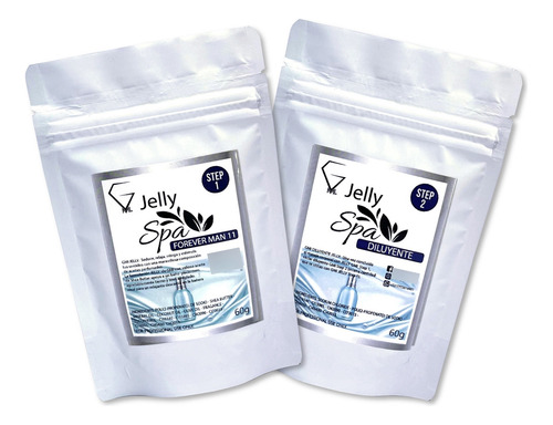 Jelly Spa 2 Pasos 60 Gr. + Diluyente Forever Man 11