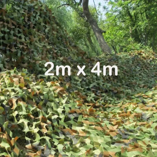 comprar Rede Camuflada 2m X 4m Tipo Forças Armadas - Selva Camuflada