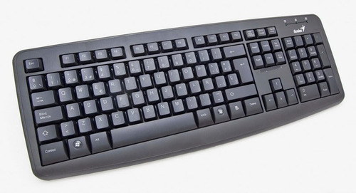 Teclado Genius + Mouse Slimstar C130 Usb Black Antiderrames