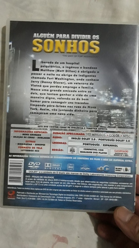 Dvd Alguém Para Dividir Os Sonhos+crash+1 Matt Dillon M32