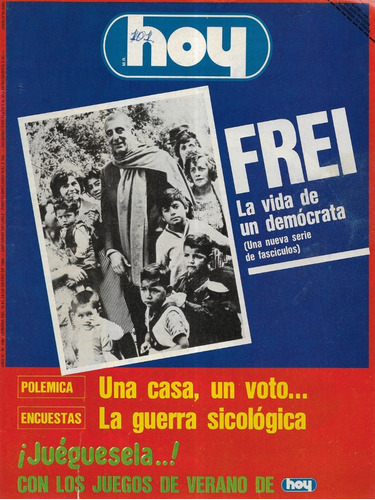 Revista Hoy 548 / 24 Enero 1988 / Una Casa,   Un Voto