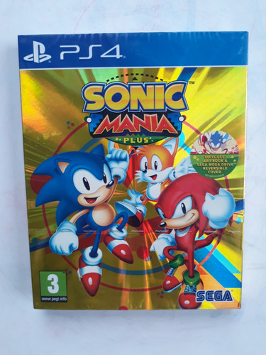 Sonic Mania Plus Juego Ps4 Nuevo Y Sellado