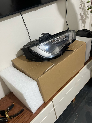 Par De Farol Bi Xenon Original Do Audi A3 2016