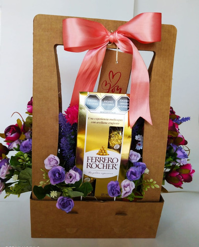 Caja Para Flores Regalo Sorpresa Envío Inmediato