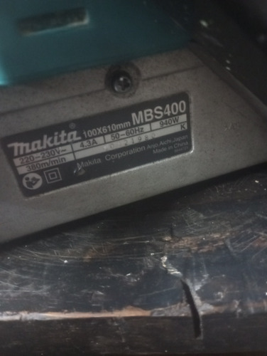 Lijadora De Banda Makita