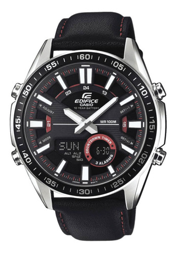 Relógio Casio Edifice Masculino Anadigi Efv-c100l-1avdf