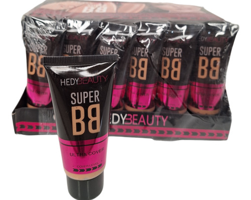 Super Bb Cream Base Maquillaje Ultra Sellado 24 Pcs