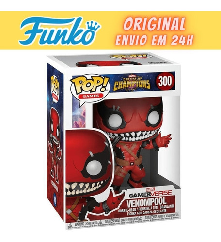 Boneco Funko Pop Marvel - Venompool - Original 300