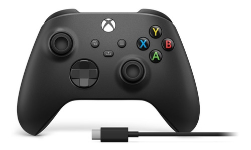 Imagen 1 de 3 de Control Xbox One + Cable Usb Compatible Series X/s - Gw041 