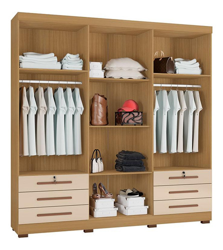 Mira Roupa Casal Londres Carvalho Americano Blanquecino