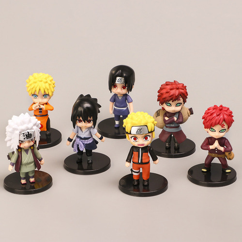 Juego De Figuras De Acción Naruto 12 Pop Sasuke Kakashi Gaar Color 12 Huo Ying Handheld Single Price Please Complete Set Of 12 Multiples