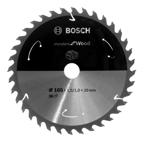 Disco Hoja Sierra Circular Bosch Madera Gks 18v-57 686